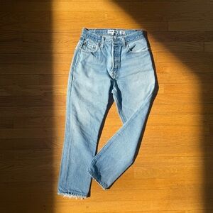 REdone x Levi’s (one of one) denim jeans sz 25